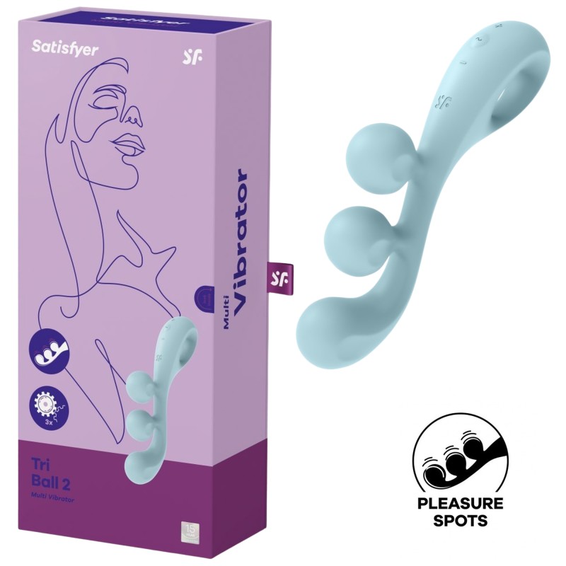 Wibrator stymulacja pochwy Satisfyer Tri Ball 2